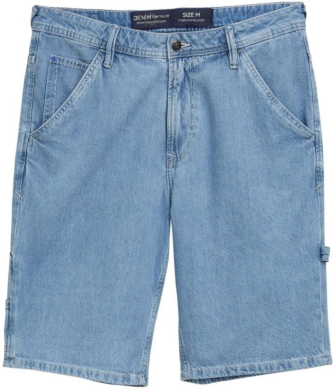 TOM TAILOR DENIM - Waylen - Jeans - Blauw Denim - Regular Pasvorm