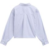 TOM TAILOR - Blouse - Pale Blue Thin Stripe - Meisjes - Boxy-fit - Lange Mouwen