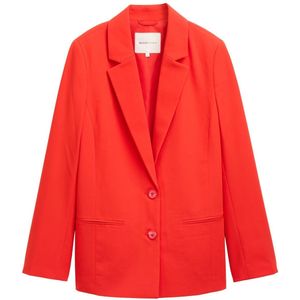 TOM TAILOR Denim Damesblazer, 13745 - Scarlet Red, XS