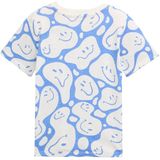 Tom Tailor - T-shirt - Off White Blue - 37218 - Voor Jongens