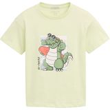 Tom Tailor - T-shirt - Effen - Puur Katoen - Motiefprint