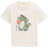 TOM TAILOR - Oversize T-shirt - Wool White - 12906