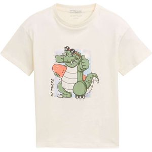 TOM TAILOR - Oversize T-shirt - Wool White - 12906