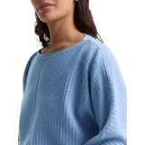 TOM TAILOR - Trui - Hemelsblauw - Knitwear - Driekwart Mouw