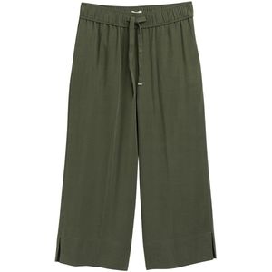 Tom Tailor - Damesculotte - Effen - Viscosemix - Loose Fit