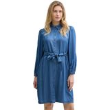 TOM TAILOR - Blousejurk - Blauw - Denim