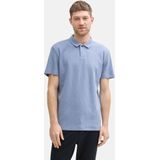 Tom Tailor - Poloshirt - Effen - Regular Fit - Korte Mouwen - RIB - Puur Katoen