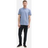 Tom Tailor - Poloshirt - Effen - Regular Fit - Korte Mouwen - RIB - Puur Katoen