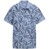 Tom Tailor - Poloshirt - Regular Fit - All-over Motief - Katoen