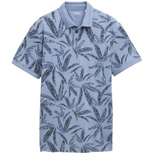 Tom Tailor - Poloshirt - Regular Fit - All-over Motief - Katoen