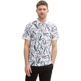 Tom Tailor - Poloshirt - Bloemenpatroon - Katoenmix