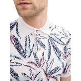 Tom Tailor - Poloshirt - Bloemenpatroon - Katoenmix