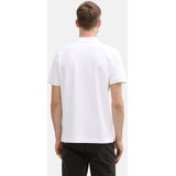 Tom Tailor - 1045708xx10 - Poloshirt - Wit - 100% Katoen