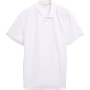 Tom Tailor - 1045708xx10 - Poloshirt - Wit - 100% Katoen
