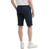Tom Tailor - Herenbermuda - Effen - Katoenmix - Regular Fit