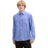 Tom Tailor - Relaxed Fit - Overhemden - Met Linnen