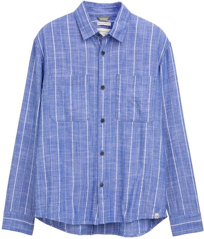 Tom Tailor - Relaxed Fit - Overhemden - Met Linnen
