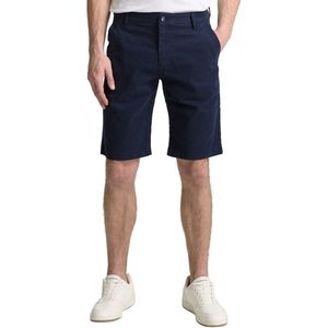 Tom Tailor - Chino Short - Heren - Blauw - Katoen