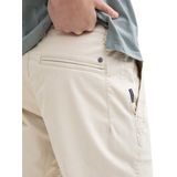 TOM TAILOR - Bermuda Shorts - Light Cashew Beige - Korte Broek