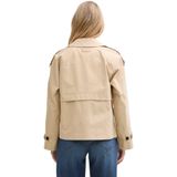 Tom Tailor - Regular Fit - Trenchjack - Effen - Waterafstotend