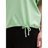 TOM TAILOR - 1045553 - T-shirt - Echt Groen - Korte Mouwen - Dames