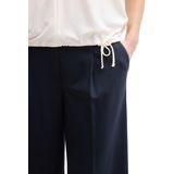 Tom Tailor - T-shirt - Korte Mouwen - Dames - Wit - Katoen