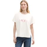 Tom Tailor Scuba Artwork T-shirt Met Korte Mouwen