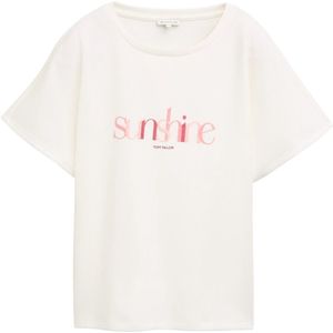 Tom Tailor Scuba Artwork T-shirt Met Korte Mouwen