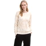 TOM TAILOR - 1045485 - Damestrui - Katoen - Bloemenpatroon aan de Binnenkant Bedrukt