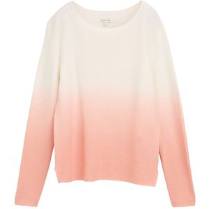 Tom Tailor - 37503 - Damestrui - Apricot Offwhite Gradient