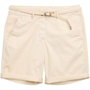 TOM TAILOR - Chino Bermuda - Summer Beige - Met Riem