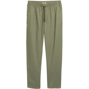 Tom Tailor Denim - LOOSE - Herenbroek - Effen - Loose Fit - Mix van Linnen en Katoen