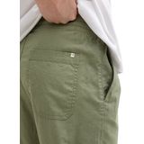 Tom Tailor Denim - LOOSE - Herenbroek - Effen - Loose Fit - Mix van Linnen en Katoen