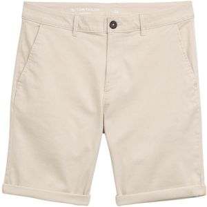 Tom Tailor - Slim Fit - Korte Chino - Effen - Katoenmix