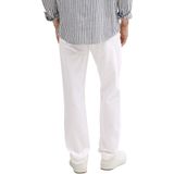 Tom Tailor - Herenbroek - Effen - Mix van Katoen en Linnen