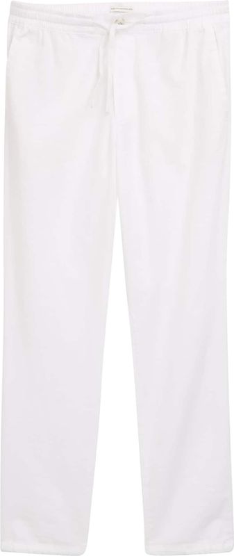 Tom Tailor - Herenbroek - Effen - Mix van Katoen en Linnen