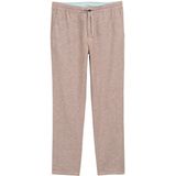 Tom Tailor - Regular Fit - Linnen Broek - Effen - Elastische Band