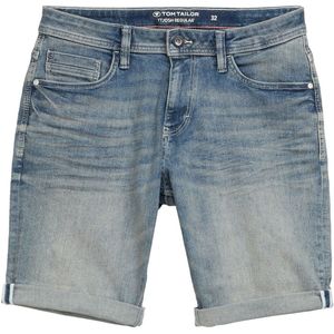 TOM TAILOR - 1044976 - Jeansbermuda - Blauw - Denim