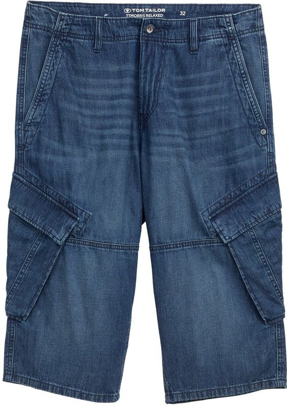 Tom Tailor Jeansjack - Used Dark Stone Blue Denim