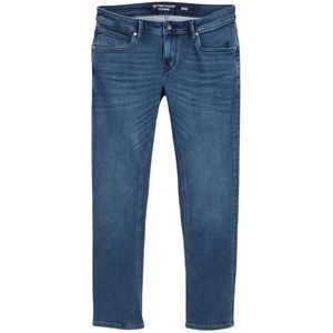 TOM TAILOR TTTapered jeans voor heren, 10119 - Used Mid Stone Blue Denim, 32W / 36L