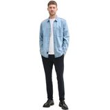 Tom Tailor - Comfort Denim Shirt - Blauw - Katoen
