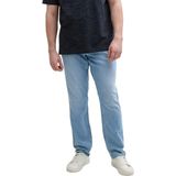 TOM TAILOR Plussize Jeans voor heren, regular fit, 10117 - Gebruikte Bleached Blue Denim, 44W / 32L