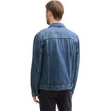 Tussenjassen - Effen - Denim - Normale Pasvorm
