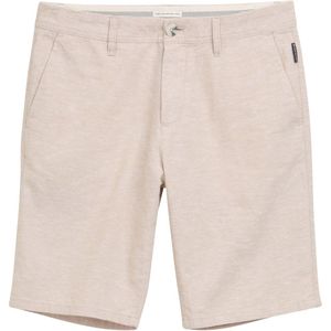 Chino Broek - Mélange - Lyocell - Regular Pasvorm - Knoopsluiting