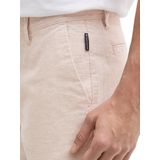 Chino Broek - Mélange - Lyocell - Regular Pasvorm