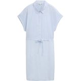 Blousejurk - Gestreept - Katoen - Knoopsluiting - Normale Pasvorm