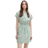Tom Tailor Denim - Mini-blousejurk - Gestreept - Puur Katoen
