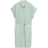 Tom Tailor Denim - Mini-blousejurk - Gestreept - Puur Katoen