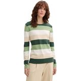 Trui - Gestreept - Knitwear - Lange Mouw - Normale Pasvorm