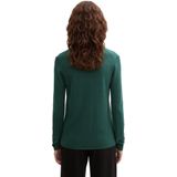 Tom Tailor - Front Logo Coin - Trui - Katoen - V-hals, Lange Mouwen, Regular Fit